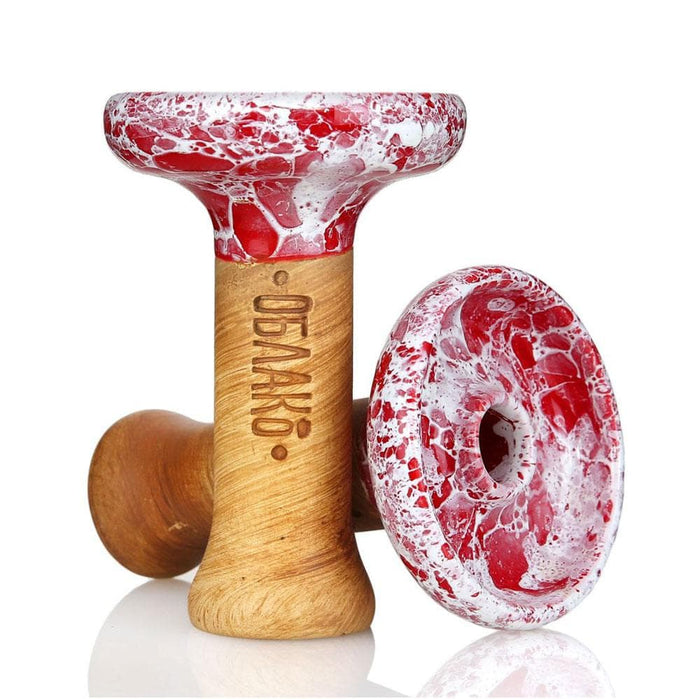 Marble Red/White