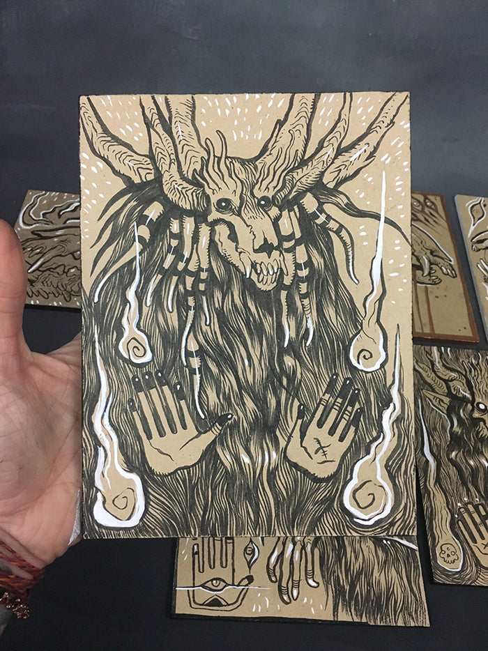 OCCULT INK DRAWING