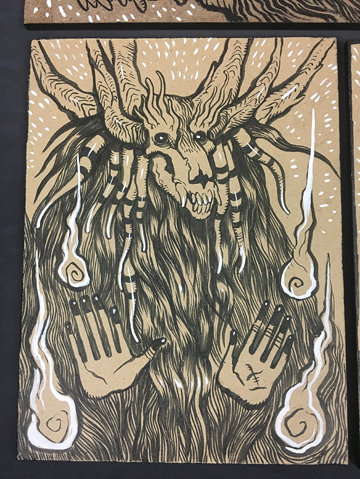 OCCULT INK DRAWING