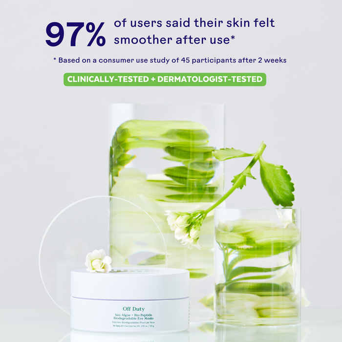 Three Ships-Off Duty Sea Algae + Bio-Peptide Smoothing Biodegradable Eye Mask - Single-Skincare-628110639561_3_Testing_ff15d196-a22d-4acb-a3c1-6cf2f1cb83f4-The Detox Market |