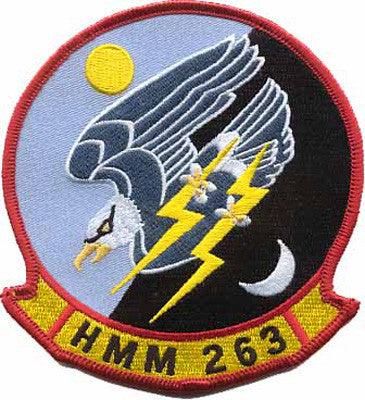 Officially Licensed USMC HMM 263 Thunder Eagles Patch 3"