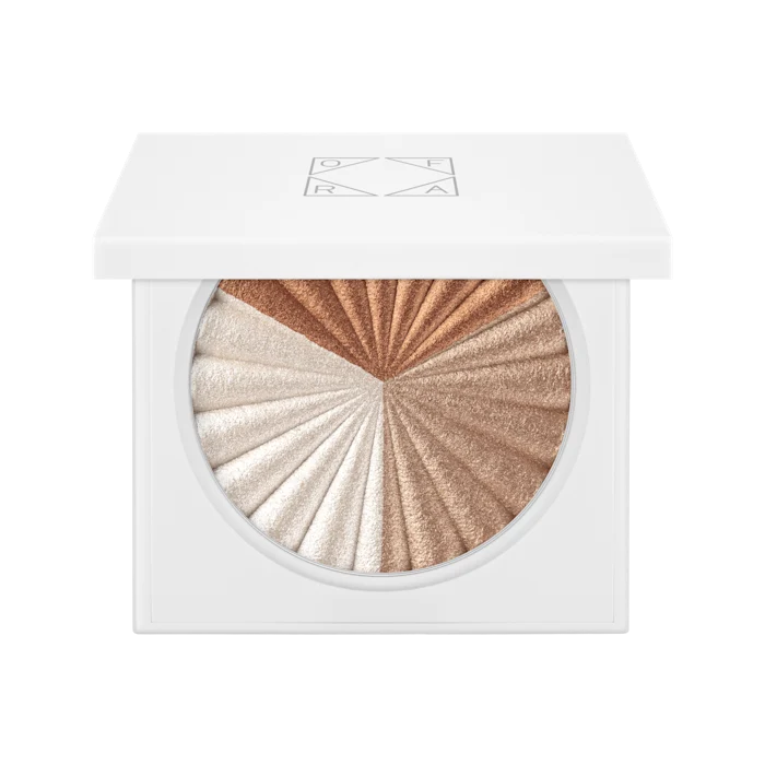 OFRA Highlighter liquid to baked formula create show stopping EVER GLOW هايلايت اوفرا الثلاثي