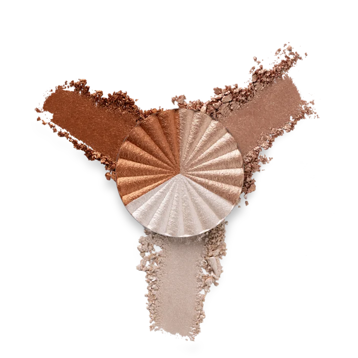 OFRA Highlighter liquid to baked formula create show stopping EVER GLOW هايلايت اوفرا الثلاثي