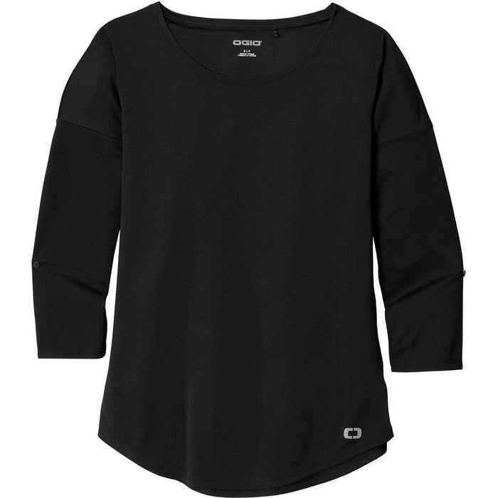 OGIO Ladies Gravitate Scoop 3/4-Sleeve