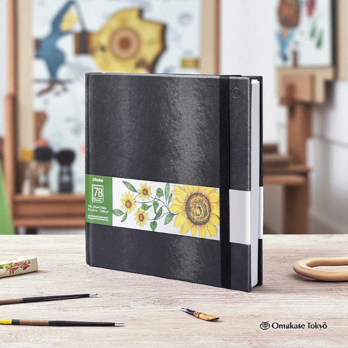 Ohuhu Square Sketchbook 78 Sheets / 156 Pages