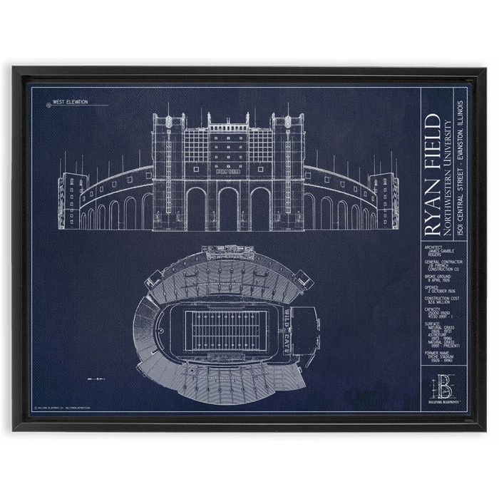 Old Ryan Field - Northwestern Wildcats