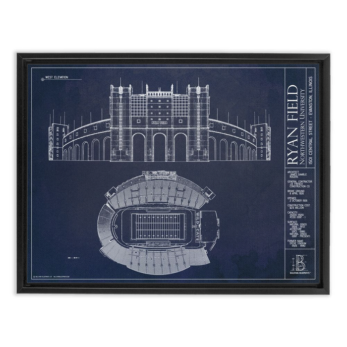 Old Ryan Field - Northwestern Wildcats