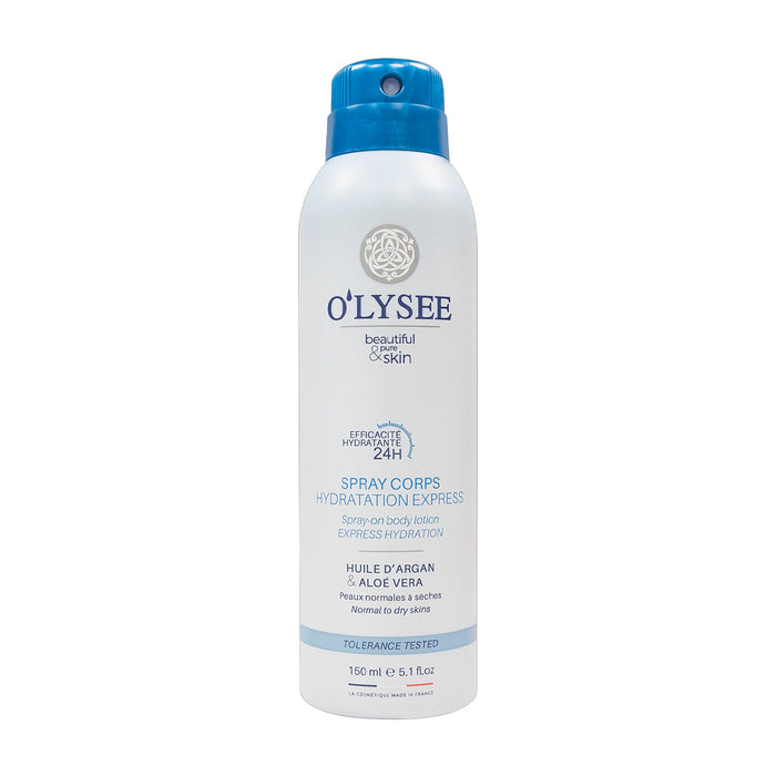 O'LYSEE Express - purškiamas kūno pienelis, 150ml