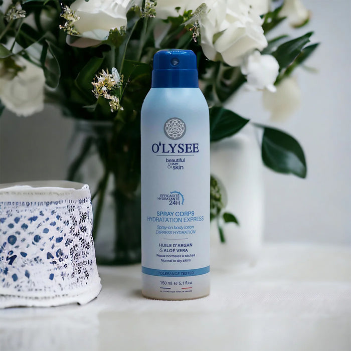 O'LYSEE Express - purškiamas kūno pienelis, 150ml