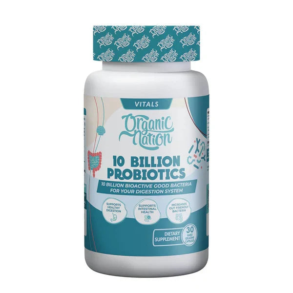 Organic Nation 10 Billion Probiotics 30capsules