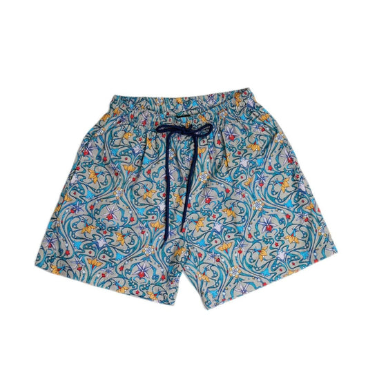 Oriental Floral Shorts