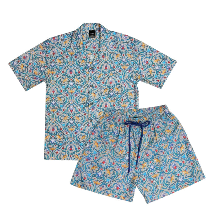 Oriental Floral Shorts