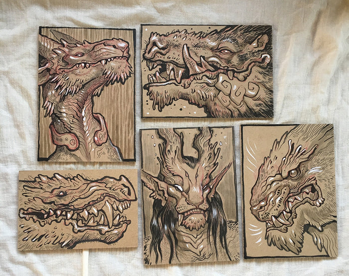 ORIGINAL INK DRAWINGS