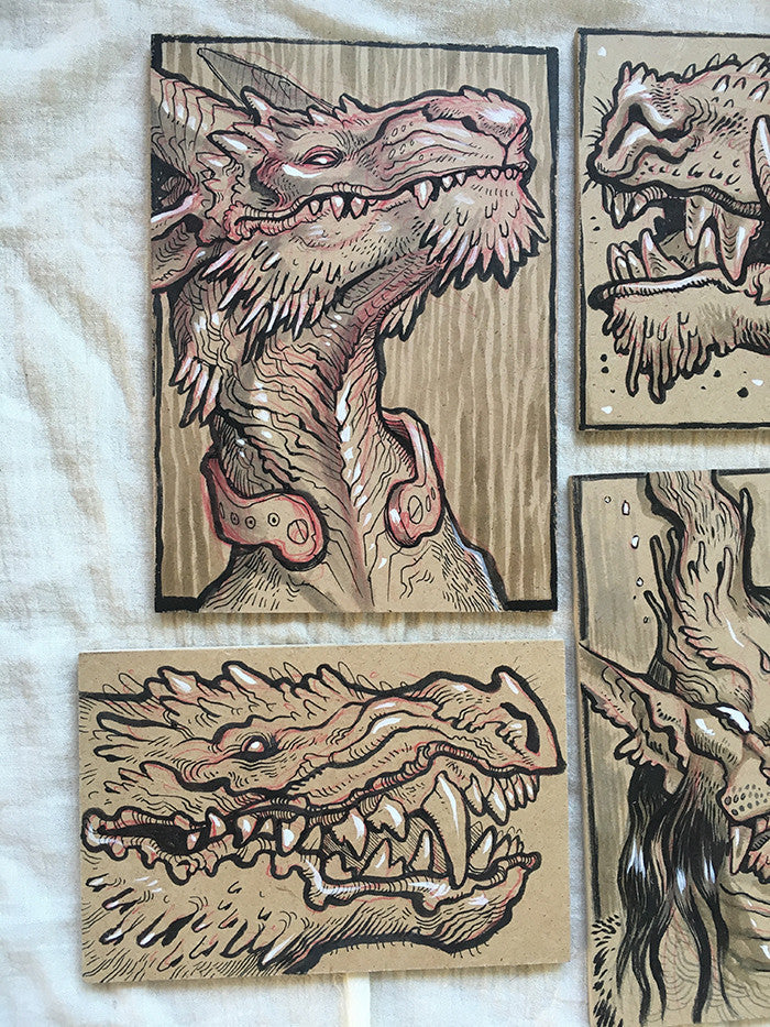 ORIGINAL INK DRAWINGS