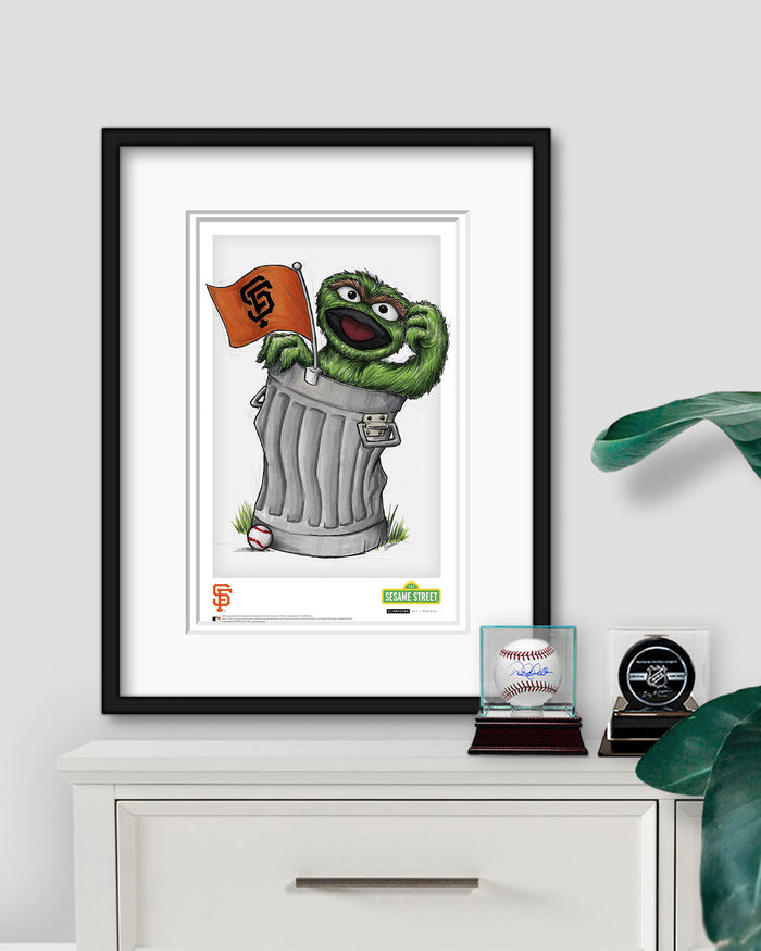 Oscar Rep Your Colours x MLB Giants Limited Edition Art Print
