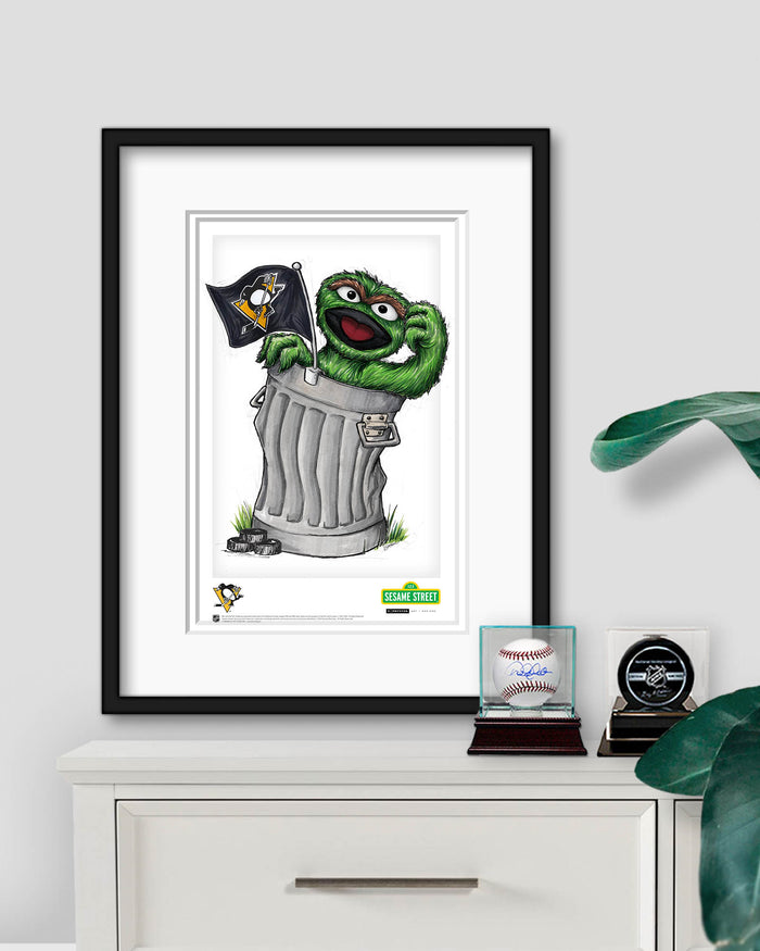 Oscar Rep Your Colours x NHL Penguins Limited Edition Art Print