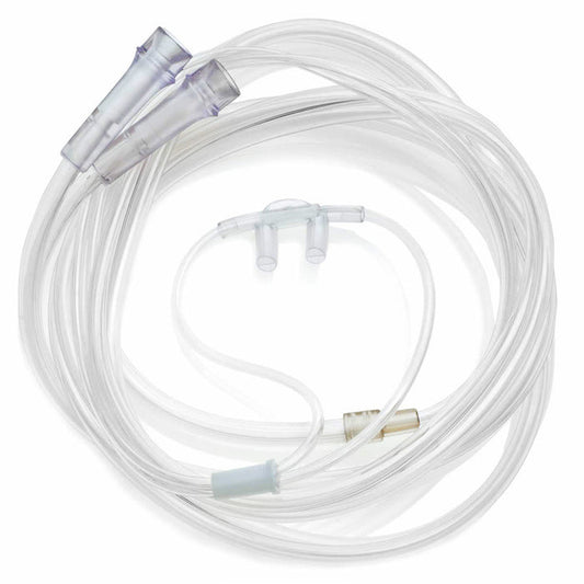 Oxygen Conserving Cannula with 5 Foot Duel Lumen Tubes