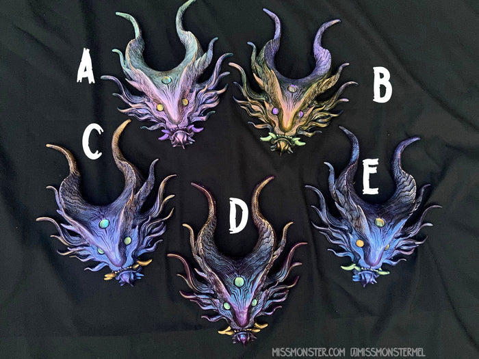 PANOPTES BEAST WALL SCULPTURE- DARKER COLORS