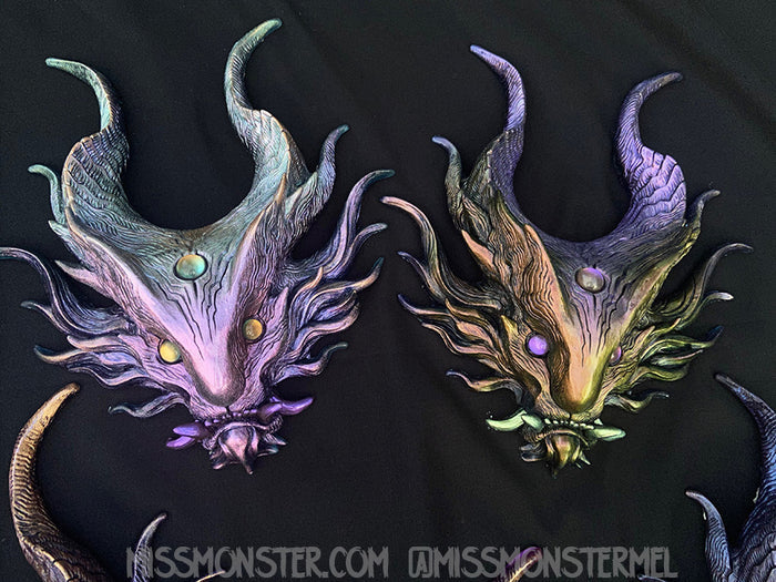 PANOPTES BEAST WALL SCULPTURE- DARKER COLORS