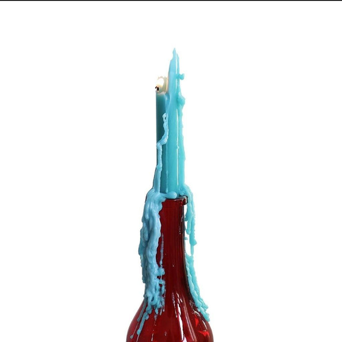 Pastel Green Drip Candle 25 Pack
