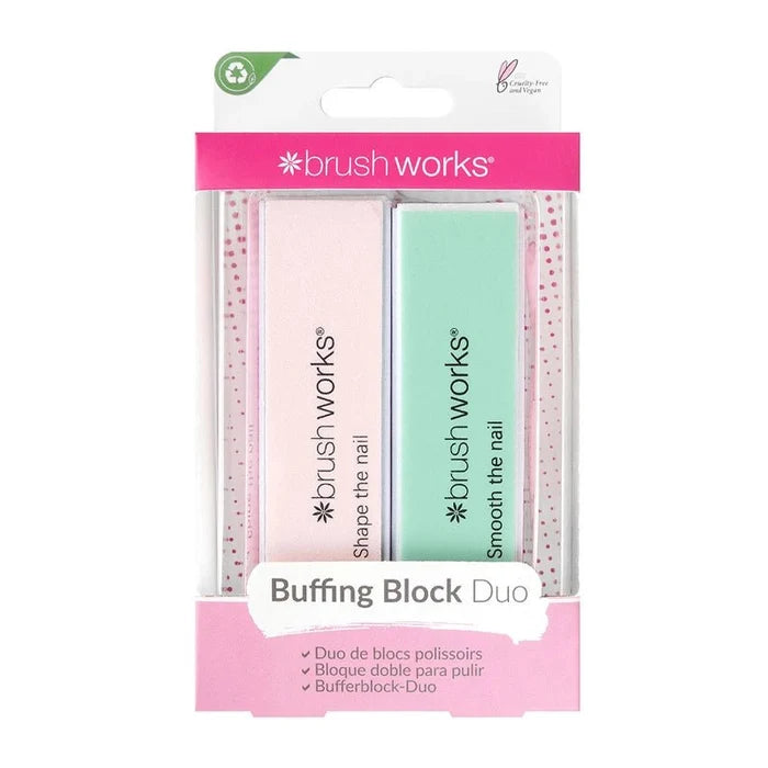 Pastel Nail Buffing Blocks - 2pcs