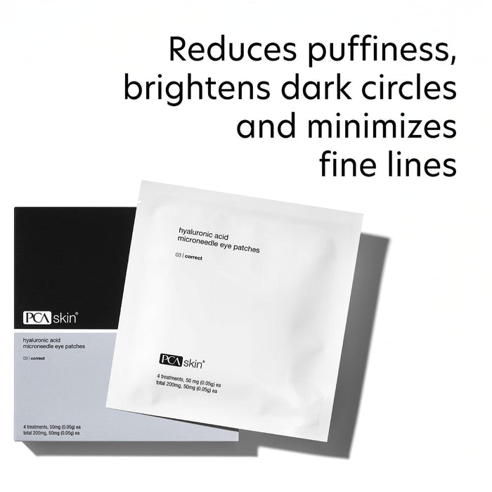 PCA Skin Hyaluronic ACID Microneedle Eye Patches