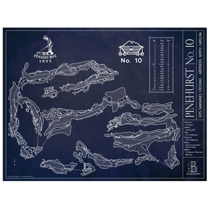 Pinehurst - No 10 - 18x24" Unframed print