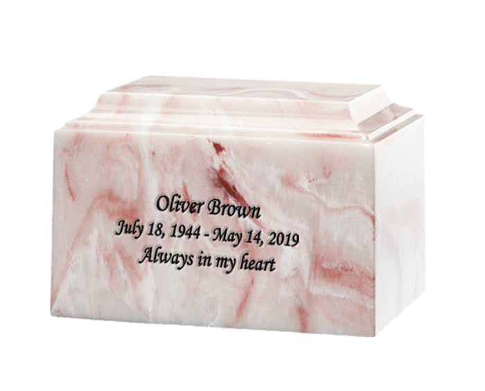Pink Onyx Marble Urn - IUCM501
