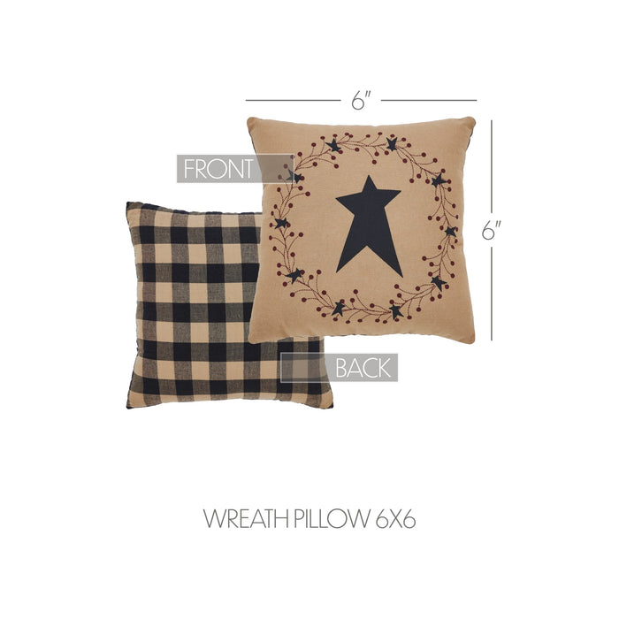 Pip Vinestar Wreath Pillow 6x6-Lange General Store