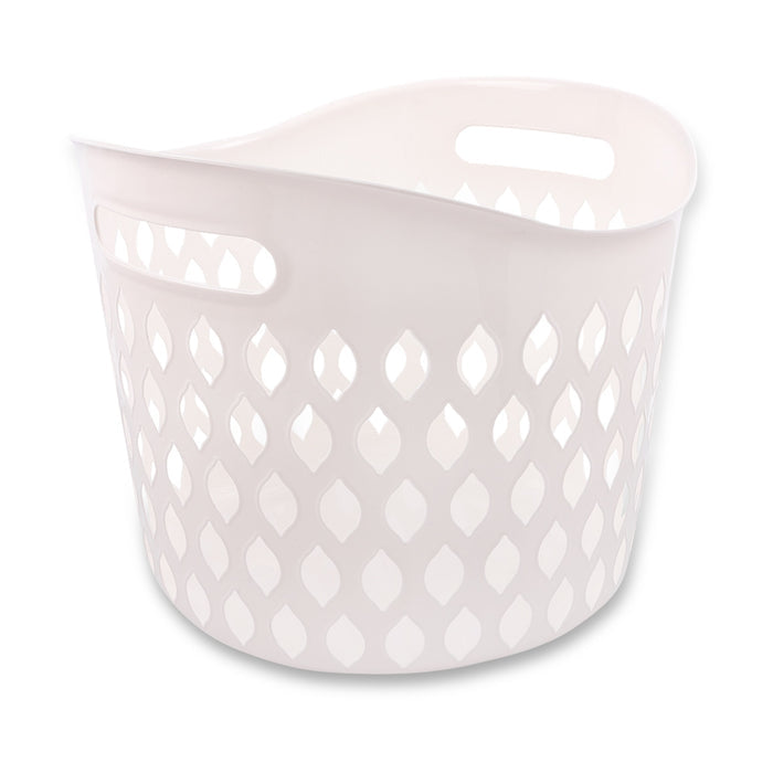 White Laundry Basket 294619