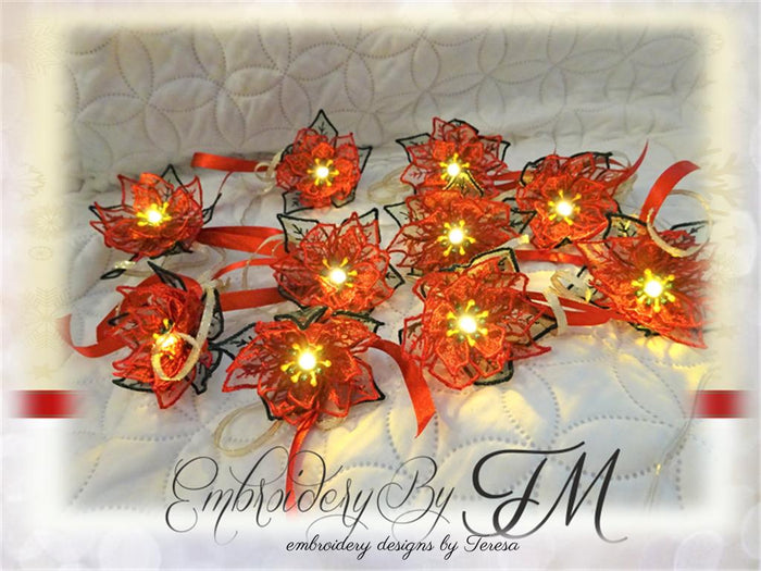 Poinsettia Lights