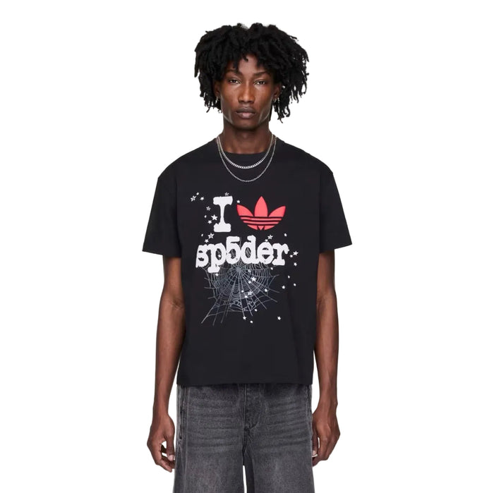 Polera Sp5der x Adidas Originals Black