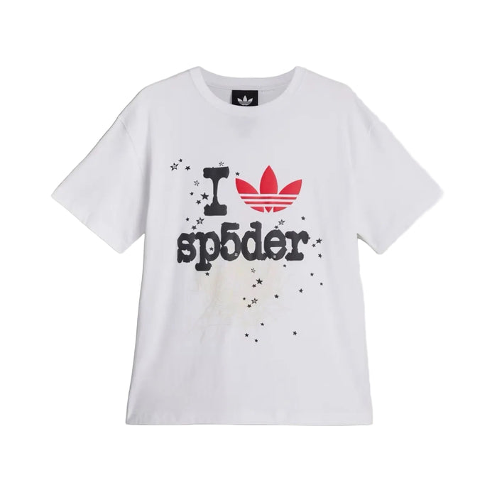 Polera Sp5der x Adidas Originals White