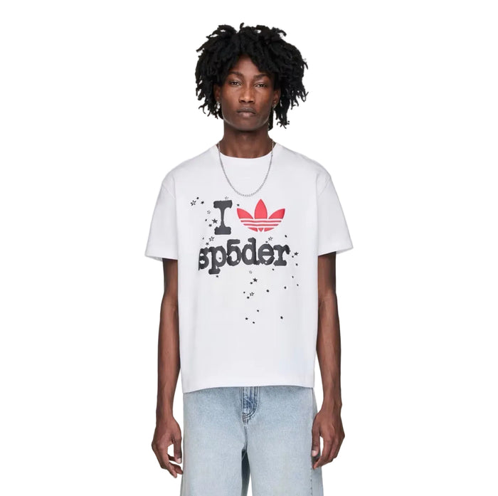 Polera Sp5der x Adidas Originals White