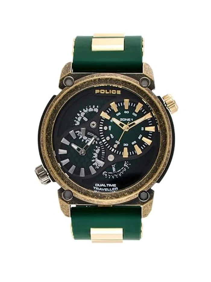 Police Round Analog Watch - PLPEWGM0071801
