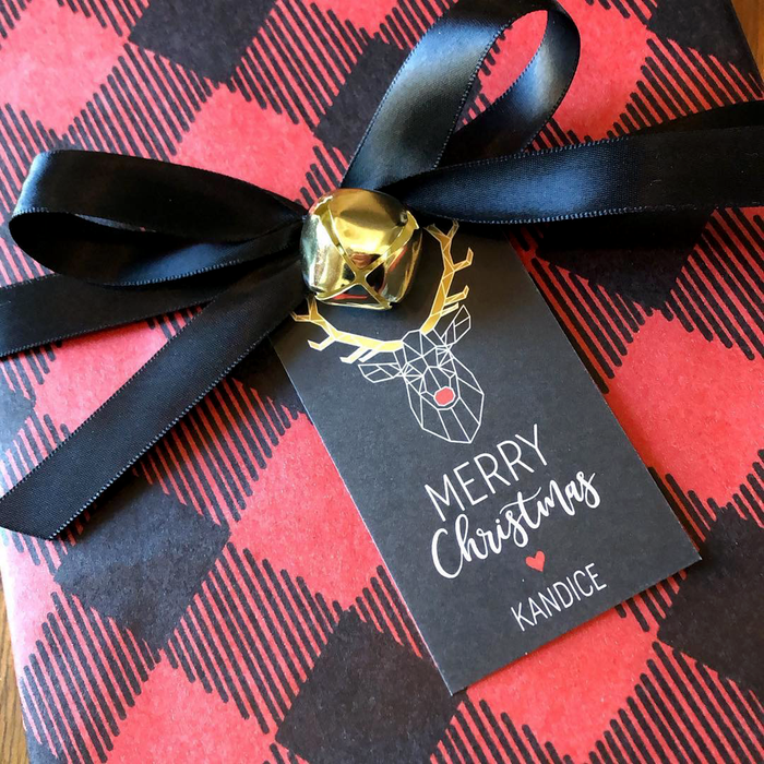 Polly Deer Gift Tag - Barque Gifts