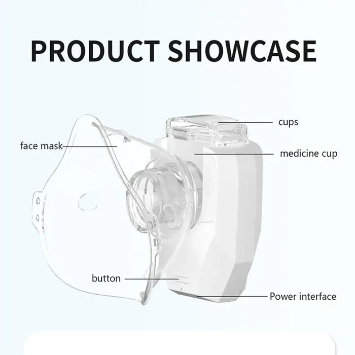 Portable Handheld Ultrasonic Nebulizer