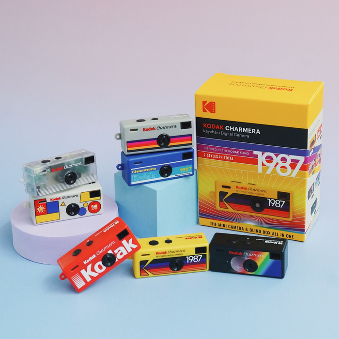 PREORDER - KODAK CHARMERA Keychain Digital Camera Blind Box Collection