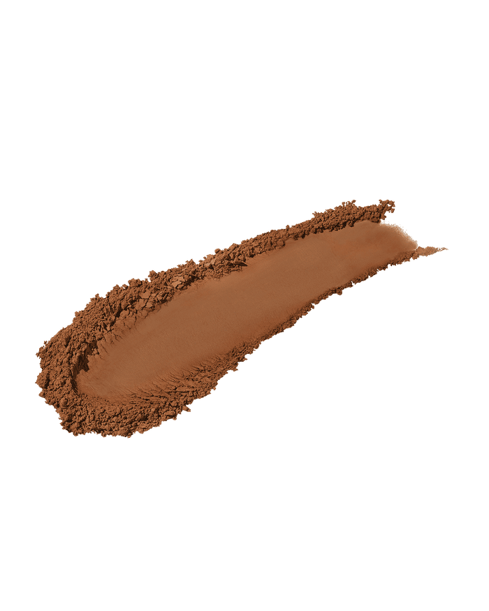 Pro Filt'r Soft Matte Powder Foundation smear shown in shade 410