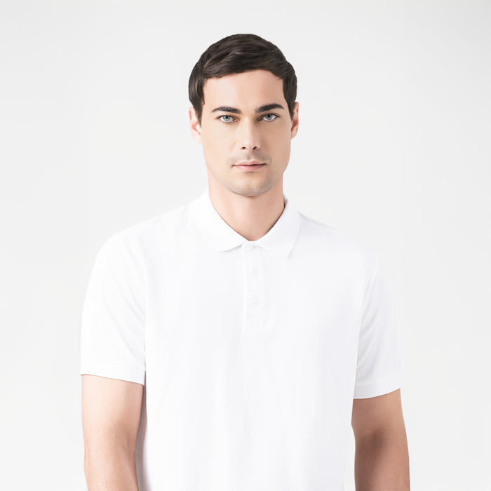 PROMETHEUS POLO MEN WHITE