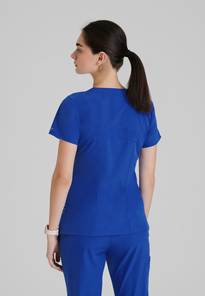 Pulse Top - Cobalt - Grey's Anatomy Scrubs