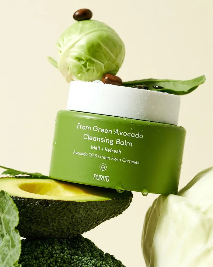 PURITO From Green Avocado Cleansing Balm Melt + Refresh بلسم تنظيف البشرة بالافوكادو من بيوريتو