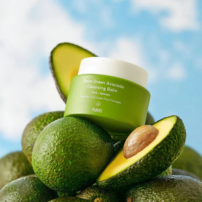 PURITO From Green Avocado Cleansing Balm Melt + Refresh بلسم تنظيف البشرة بالافوكادو من بيوريتو