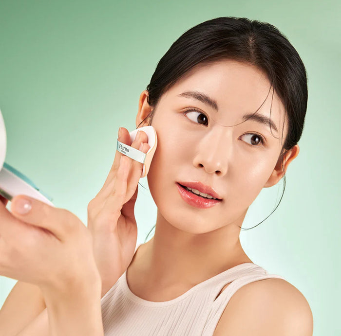 PURITO Wonder Releaf Centella BB Cushion Asiatica Soothing SPF30 PA+++ كوشن بي بي كريم من بيوريتو