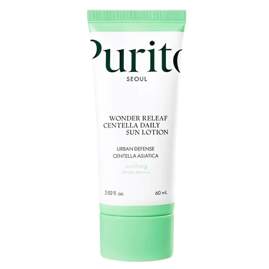PURITO Wonder Releaf Centella Daily Sun Lotion SPF 50+ PA+++ واقي الشمس بالسنتيلا من بيوريتو