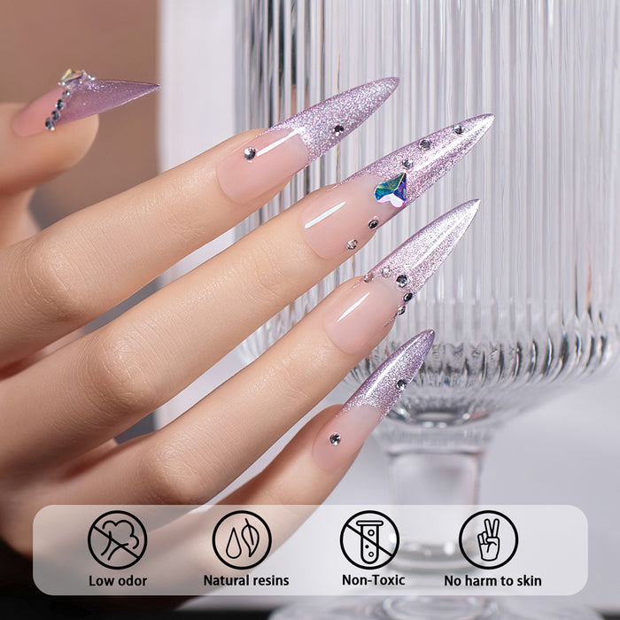 RARJSM gel polish low odor natural resins non-toxic no harm to skin HEMA TPO free safe ingredients
