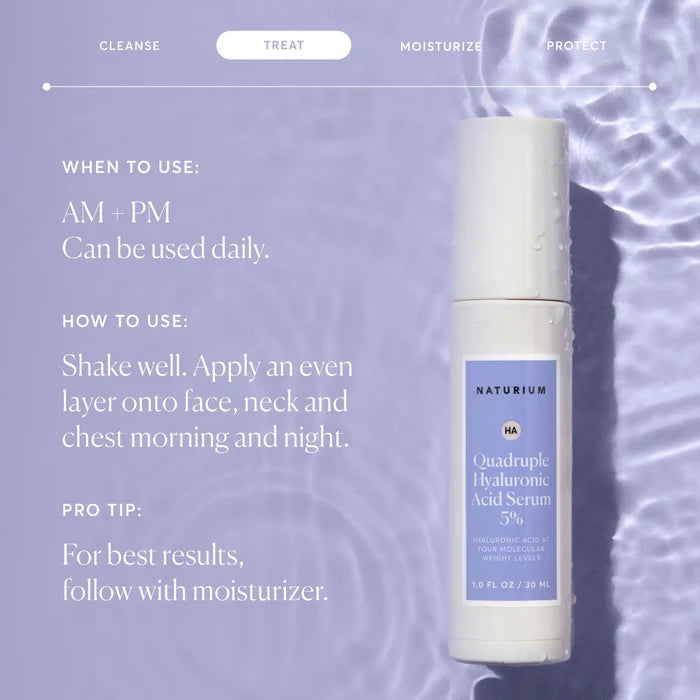 Quadruple Hyaluronic Acid Serum 5% - Jumbo