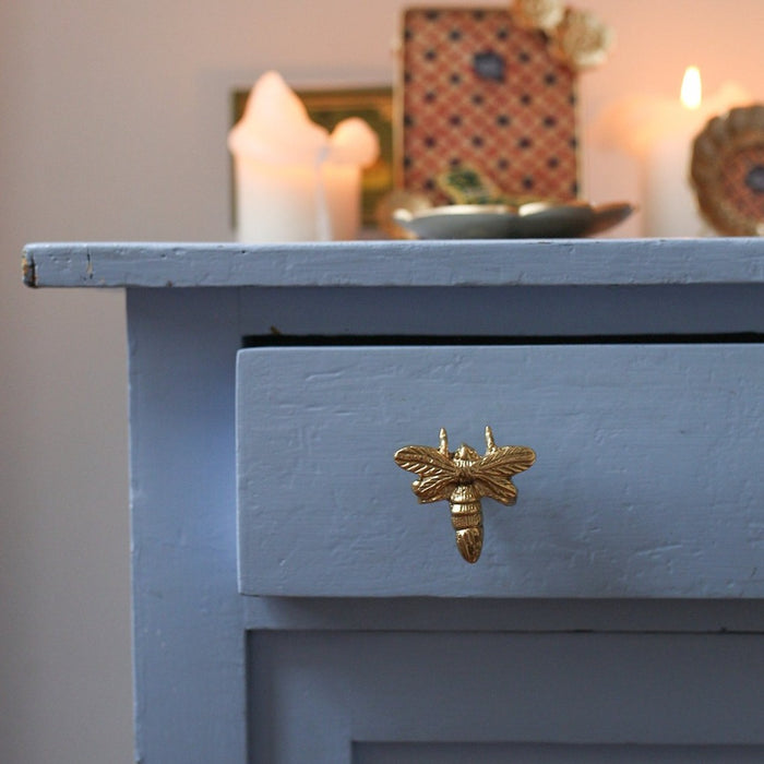 Queen Bee Knob - Recycled Brass