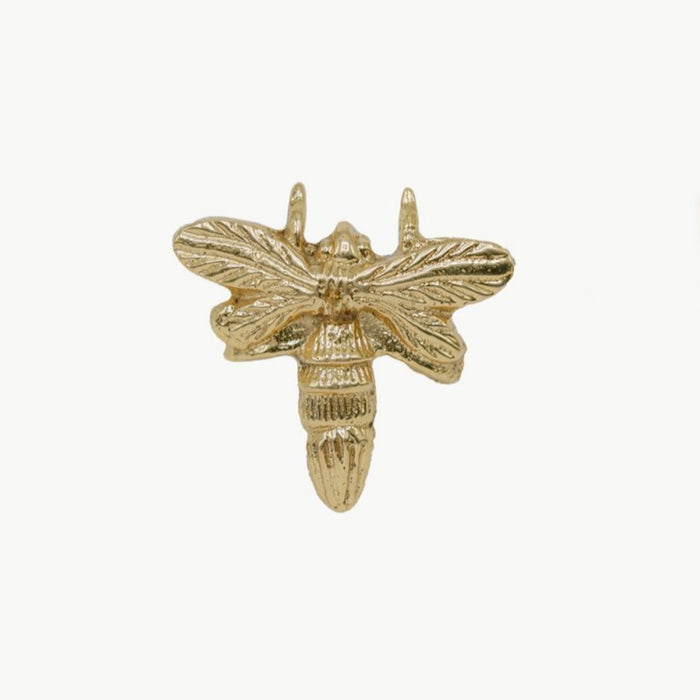 Queen Bee Knob - Recycled Brass