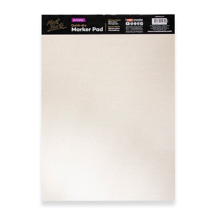 Quick Dry Marker Pad Artiste A3 30 Sheets 110gsm